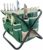 GardenHOME Gartenwerkzeug-Set, 7-teiliges Edelstahl-Werkzeugset, Strapazierfähiger Klapphocker, Abnehmbare Tragetasche Aus Segeltuch, Organizer Für Gartenwerkzeug-Set